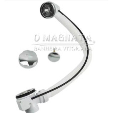 Sifão e Válvulas de Ralo e Ladrão para Banheira